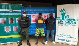 Capturamos a "Embulo”, uno del cartel de los más buscados por extorsión en el Chocó Capturamos a "Embulo”, uno del cartel de los más buscados por extorsión en el Chocó