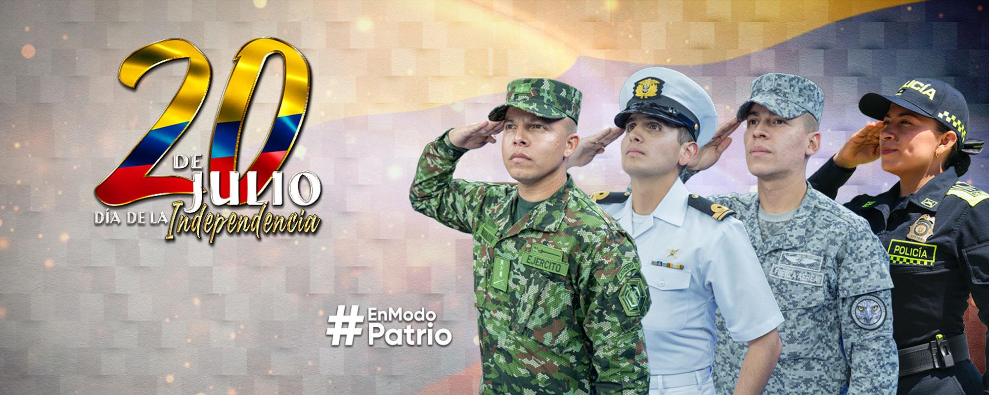 20 de Julio, día de la independencia Colombia