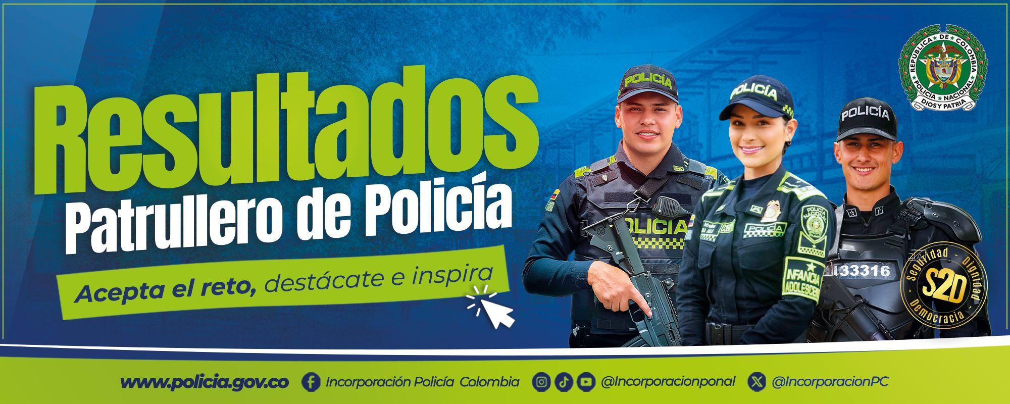 Resultados patrullero de policía