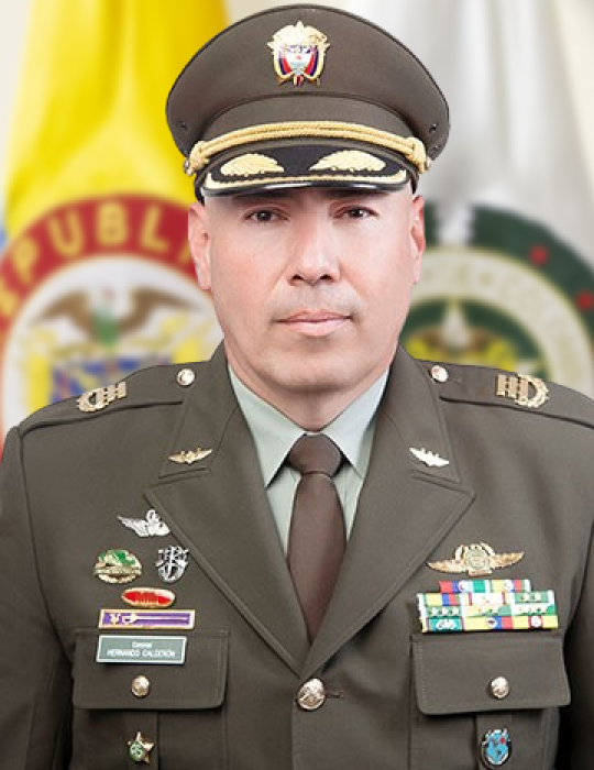 Coronel Hernando Alfredo Calderón Vega