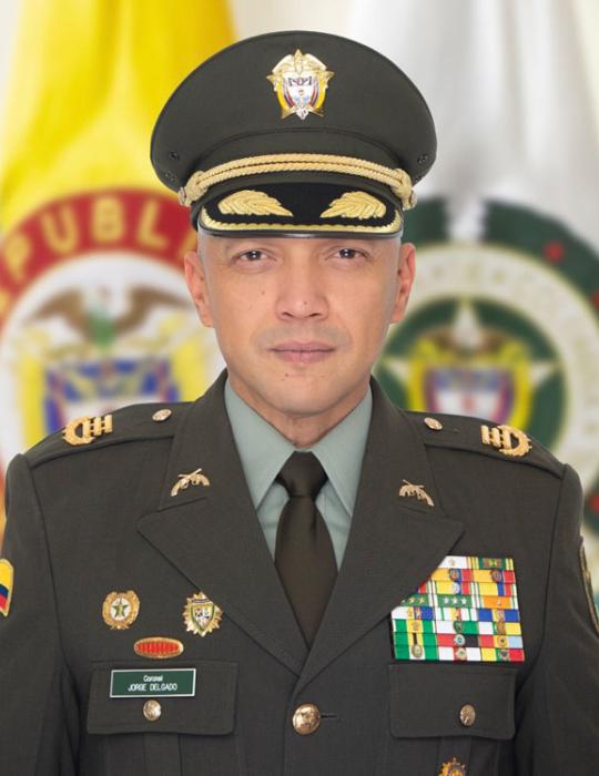 Coronel Jorge Alberto Delgado Montoya, Jefe Comunicaciones Estratégicas