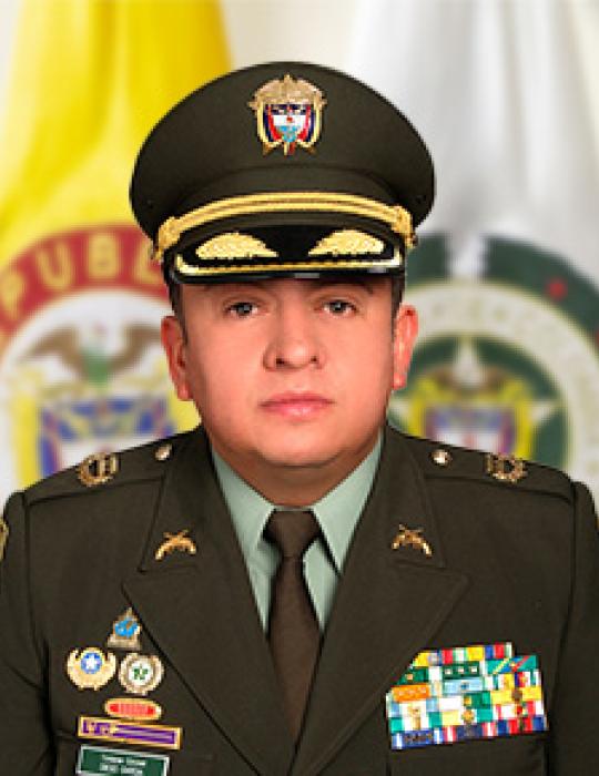 Teniente coronel Diego Alfonso García Castañeda 