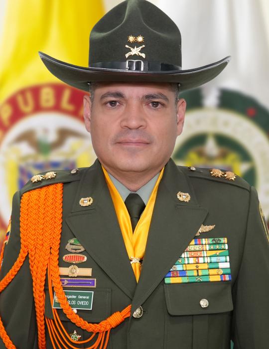 Brigadier general Carlos Germ&aacute;n Oviedo Lamprea