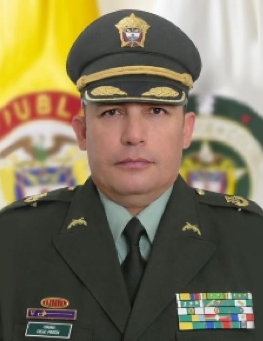 Coronel Diego Fernando Pinz&oacute;n Poveda 