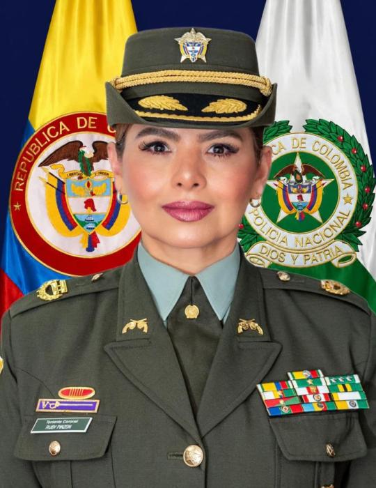 Teniente Coronel Ruby Leonor Pinz&oacute;n Pinz&oacute;n