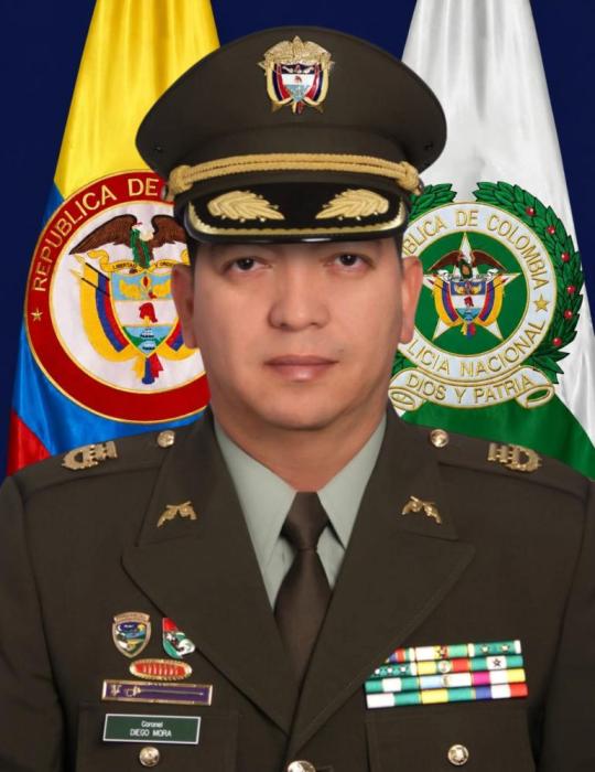 Coronel Diego Edixon Mora Mu&ntilde;oz