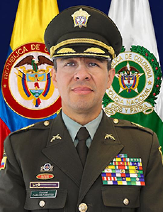 Coronel Carlos Alirio Fuentes Dur&aacute;n