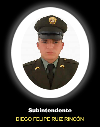 Subintendente DIEGO FELIPE RUIZ RINCÓN