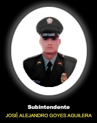 Subintendente JOSÉ ALEJANDRO GOYES AGUILERA