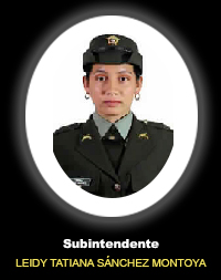 Subintendente LEIDY TATIANA SÁNCHEZ MONTOYA