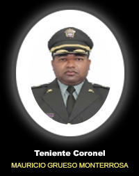 Teniente Coronel MAURICIO GRUESO MONTERROSA